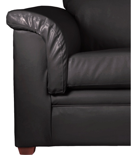 Sofa Ancona 3 Cuerpos Pu Grano - Latam Home