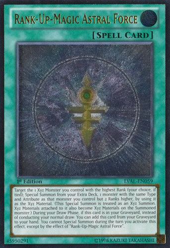 Yu-gi-oh! - Fuerza Astral Mágica De Subida De Rango (lval-en