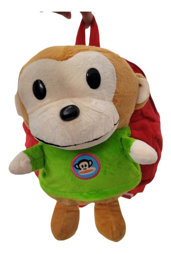 Mochila Infantil Animalitos Peluche Especies Escolar Jardin