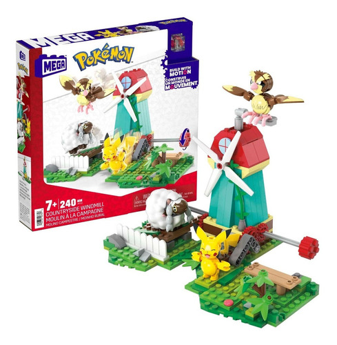 Mega Construx Pokemon - Molino Campestre - 240 Pcs -original