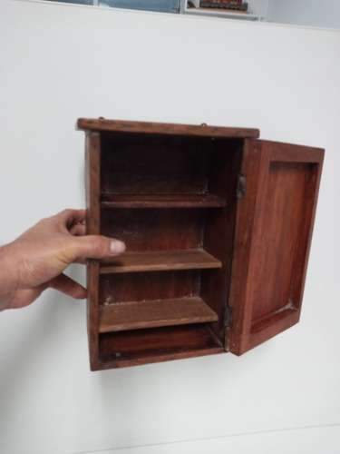 Imagen 8 de 8 de 7k Antiguo Pequeño Madera Tallado Decoracion Vintage