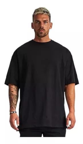 Camiseta Oversized Larga Street Black Stecchi