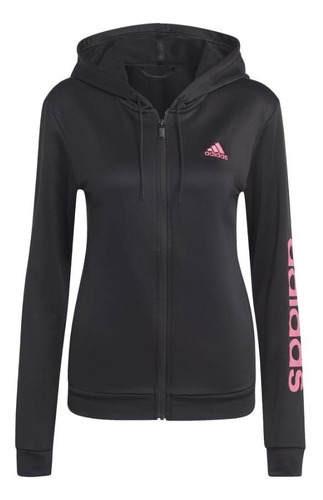 Buzo Deportivo Mujer adidas Linear Negro