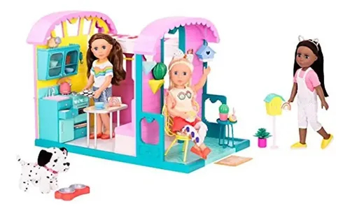 Glitter Girls Caballo De 14 Pulgadas Por Battat – Set De Establo Con 20 Accesorios, Juguete Para Niñas +3 Años, Multicolor (GG57000Z)
