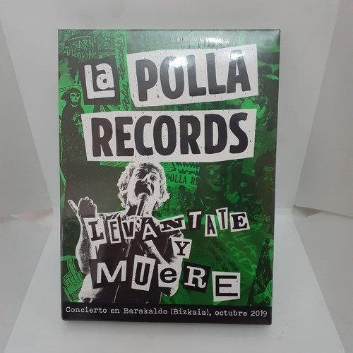 La Polla Records Levántate Y Muere Cd+dvd Nuevo Musicovinyl
