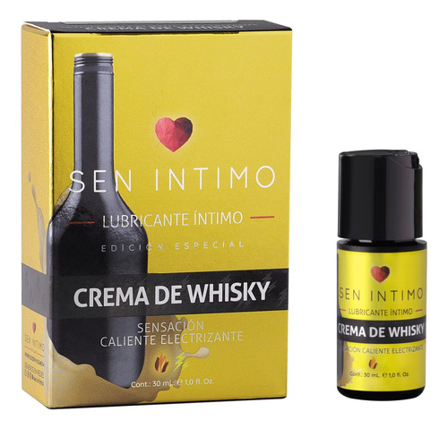 Lubricante Intimo Caliente Crema De Whisky Electrizante