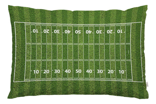 Funda De Almohada Diseño De Campo De Fútbol Americano...