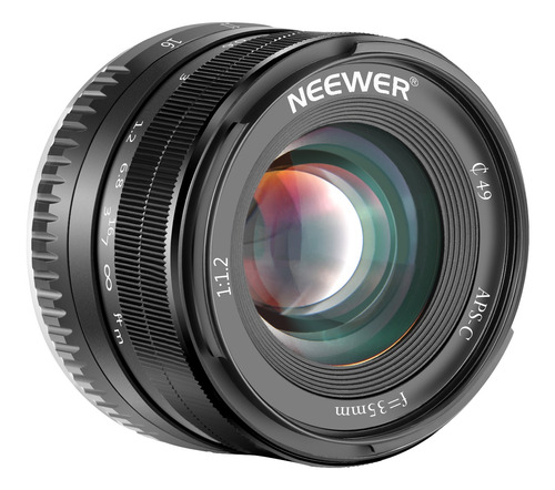 Neewer F1.2 - Lente De Apertura Grande Para Montaje Fuji X (