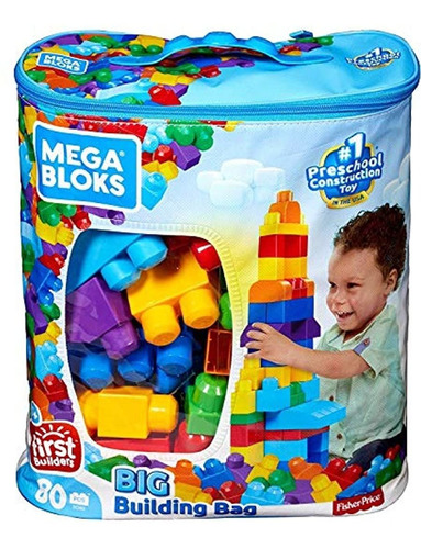 Gran Bolsa De Bloques De Construcción Mega Bloks