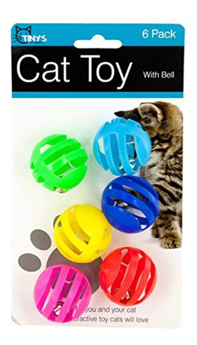 Bulk Buys Juego De Juguetes Para Gatos Con Campanas