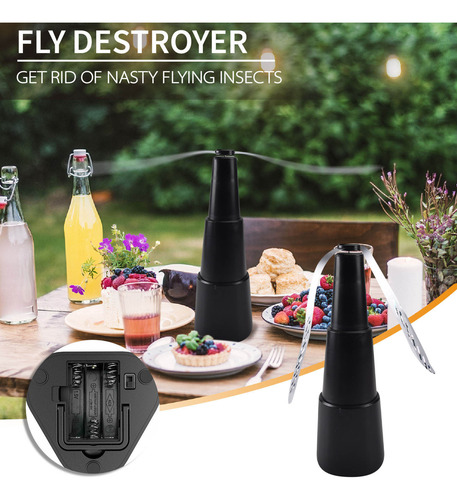 Un Ventilador Automático De 3 Piezas, Portátil, Para Mosquit