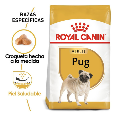 Imagen 1 de 6 de Royal Canin Pug Adult 4.53 Kg Nuevo Original Sellado