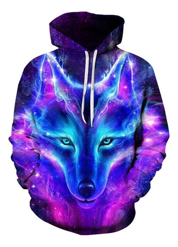 Sudadera De Lobo Personalizada Con Estampado 3d De Halloween