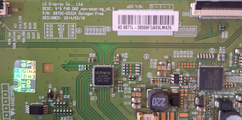 T Con Daewoo L4356550bn. 6870c-0532a (Usado)
