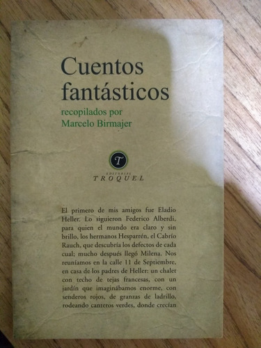 Libro Cuentos Salvajes Marcelo Birmajer Usado (Usado)