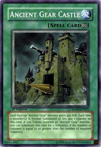 Ancient Gear Castle (sd10-en023) Yu-gi-oh!