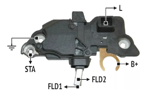 Regulador Alternador Bosch Volvo 740/9690