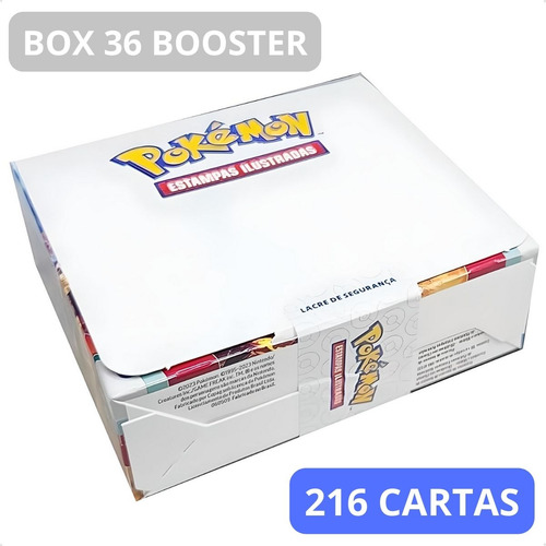 Caixa 36 Pacotes Cartelas Pokémon Obsidiana Em Chamas Ev03