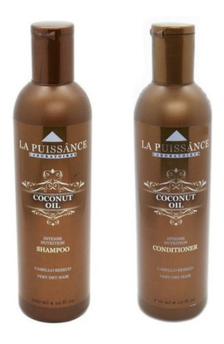 Kit Shampoo Nutritivo +  Enjuague La Puissance Coconut Oil
