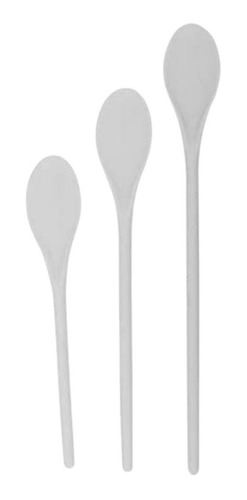 Imagem 3 de 3 de Colher De Cozinha De Plástico Com 3 Pcs Western Cr-3