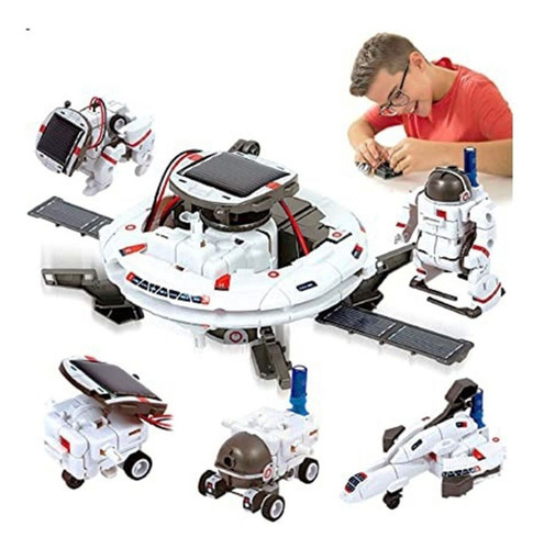 Juego Para Armar - Space Fleet Solar - Kit 6 En 1