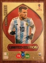 Comprar Carta Adrenalyn Messi Edicion Limitada Mundial Rusia 2018