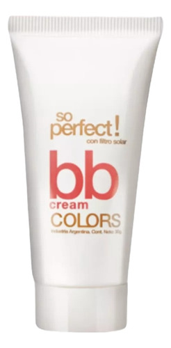 Bb Cream Colors So Perfect Millanel Con Filtro Solar