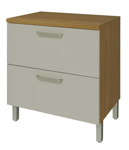 comprar Balcão Cozinha Mdf 1 Porta 1 Gaveta Princesa Freijó Off