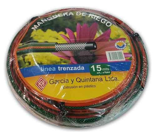 Manguera De Riego Con Malla 1/2'' 15mts H Y T