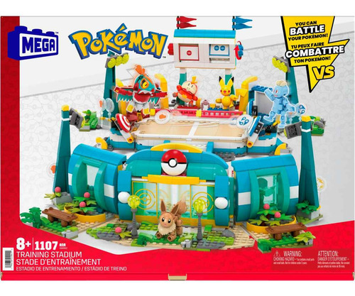 Mega Pokémon Juguete Construcción Estadio De Entrenamiento