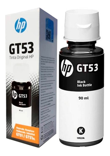 Tinta Original Hp Gt53 90ml Negro Gt51 Serie L315 L415 L115