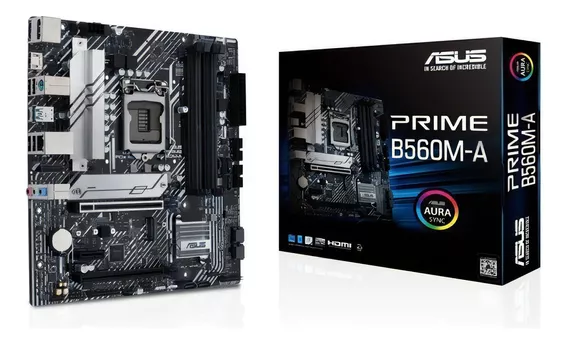 Motherboard Asus Prime B560m-a, Intel B560, Lga1200, Ddr4