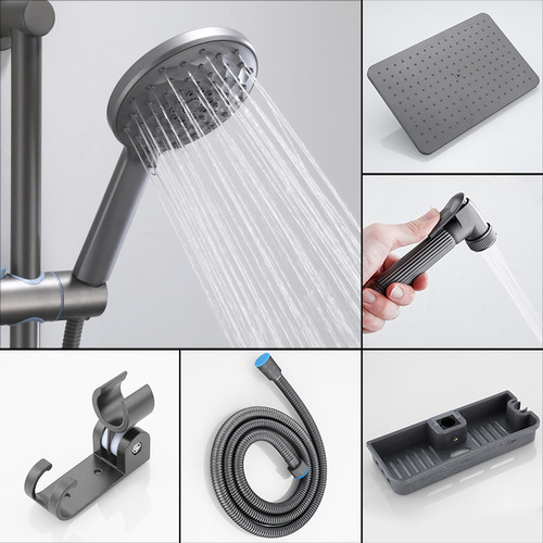 3.28 Spray De Mano Abs Third Gear Square Para Ducha De Alta