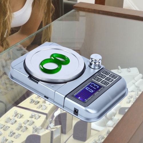 Báscula De Joyería De 1000 G/0,01 G Con Carga Usb
