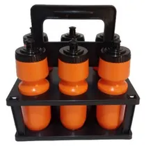 Comprar  Botellas Deportivas  750 Ml X 6 Unidades + 1 Canasto