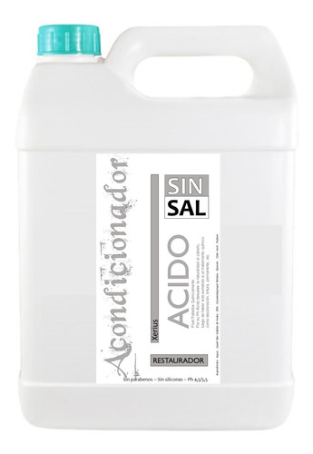 Crema Acida Sellante Sin Sal- Ph Acido (4.5/5.5) 5 Lt