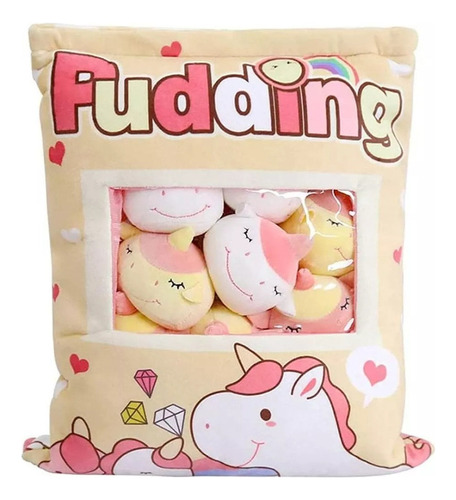 Muyier Ids Cute Snack Pillow Juguetes De Peluche Pudding