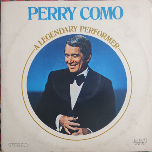 Vinilo Lp De Perry Como A Legendary Performer (xx1236