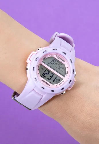 Reloj K5850/3 Calypso Lila Infantil Junior Collection