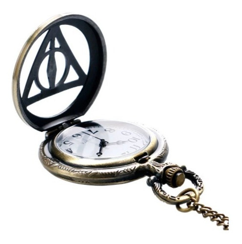  Reloj De Bolsillo Reliquias De La Muerte  Harry Potter 