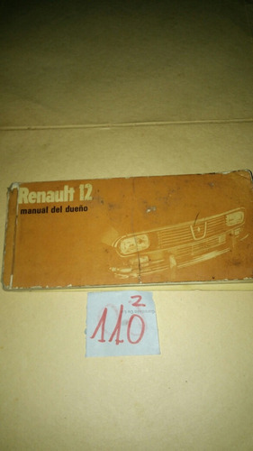 Renault 12 Manual Del Usuario