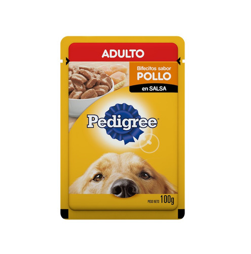 Alimento Perros Pouch Pedigree Adult Sobrecitos Pollo X1