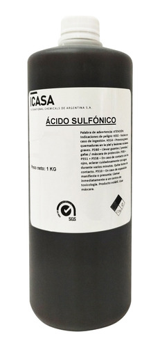 Acido Sulfónico 90% 1l  P/ Detergentes Calidad Premium 