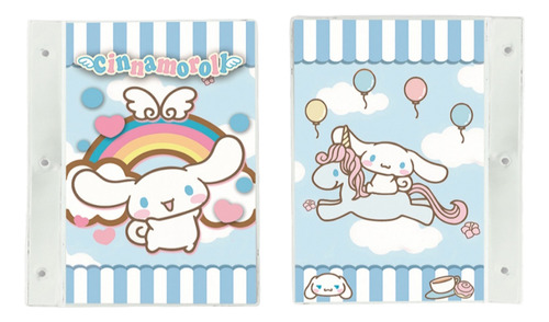 Carpeta N3 De Solapas/ Tapas De Cinnamoroll Escolar Anime