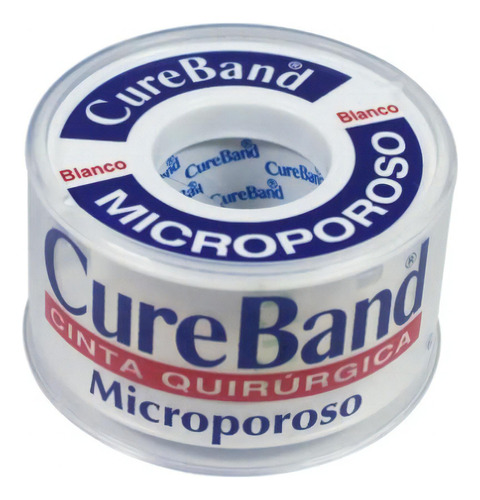 Cinta Microporo Blanco D 2,5cm X 4,50m Cureband
