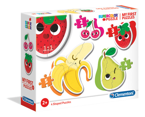 Clementoni Mi Primer Rompecabezas De Frutas Progresivo