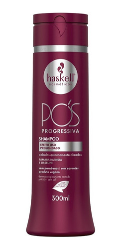Haskell Xampu Pós Progressiva Liso Mais Duradouro 300ml