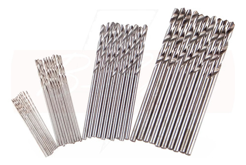 40 Brocas Milimétricas 0.5/0.8/1.5/2.0 Para Dremel Mototool