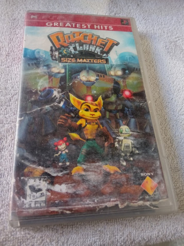 Ratchet Y Clank Size Matters Psp *