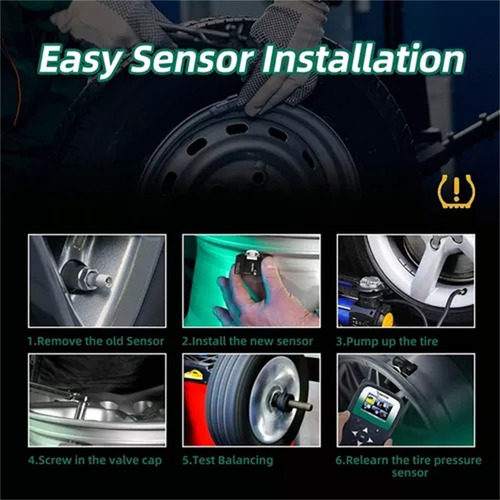 Sensor Tpms Presion Llanta Fiat Jeep Dodge Journey 2011-2020